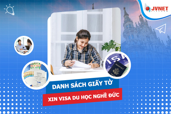 các loại giấy tờ xin visa du học nghề Đức