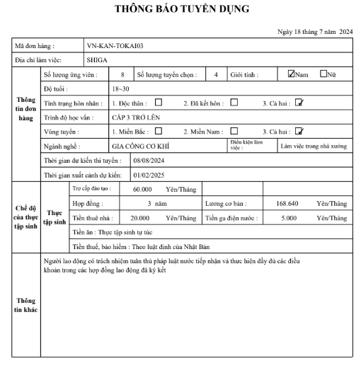 gia công cơ khí ở Nhật Bản